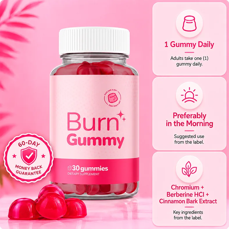 burn gummy official website